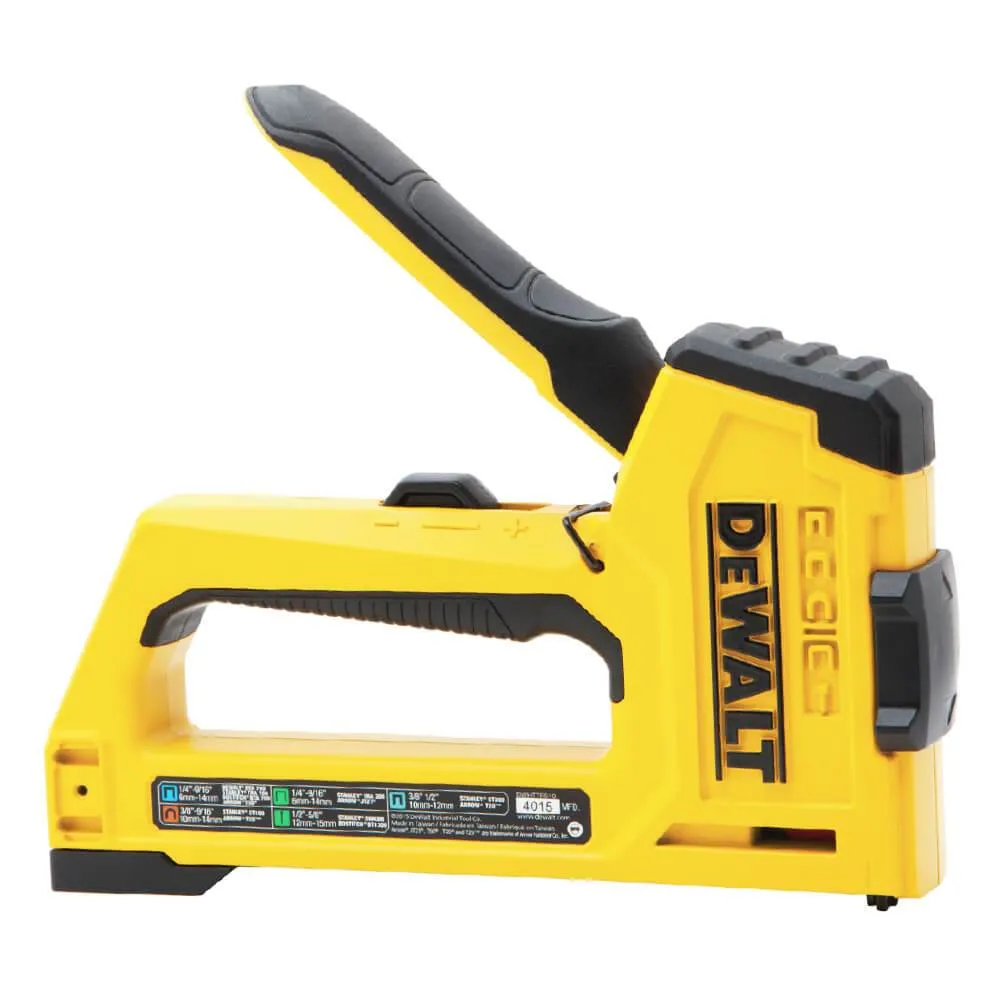 DeWALT DWHTTR510 5-in-1 Aluminum Housing Power Switch Multi-Tacker Stapler