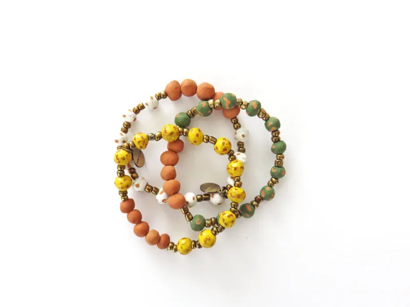 Diffuser Bracelet - Yellow Specks