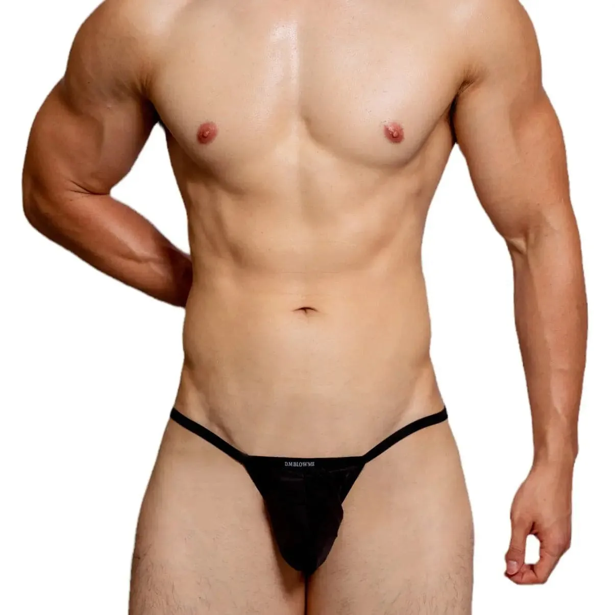 D.m Sexy Nylon Ice Silk mens sexy briefs