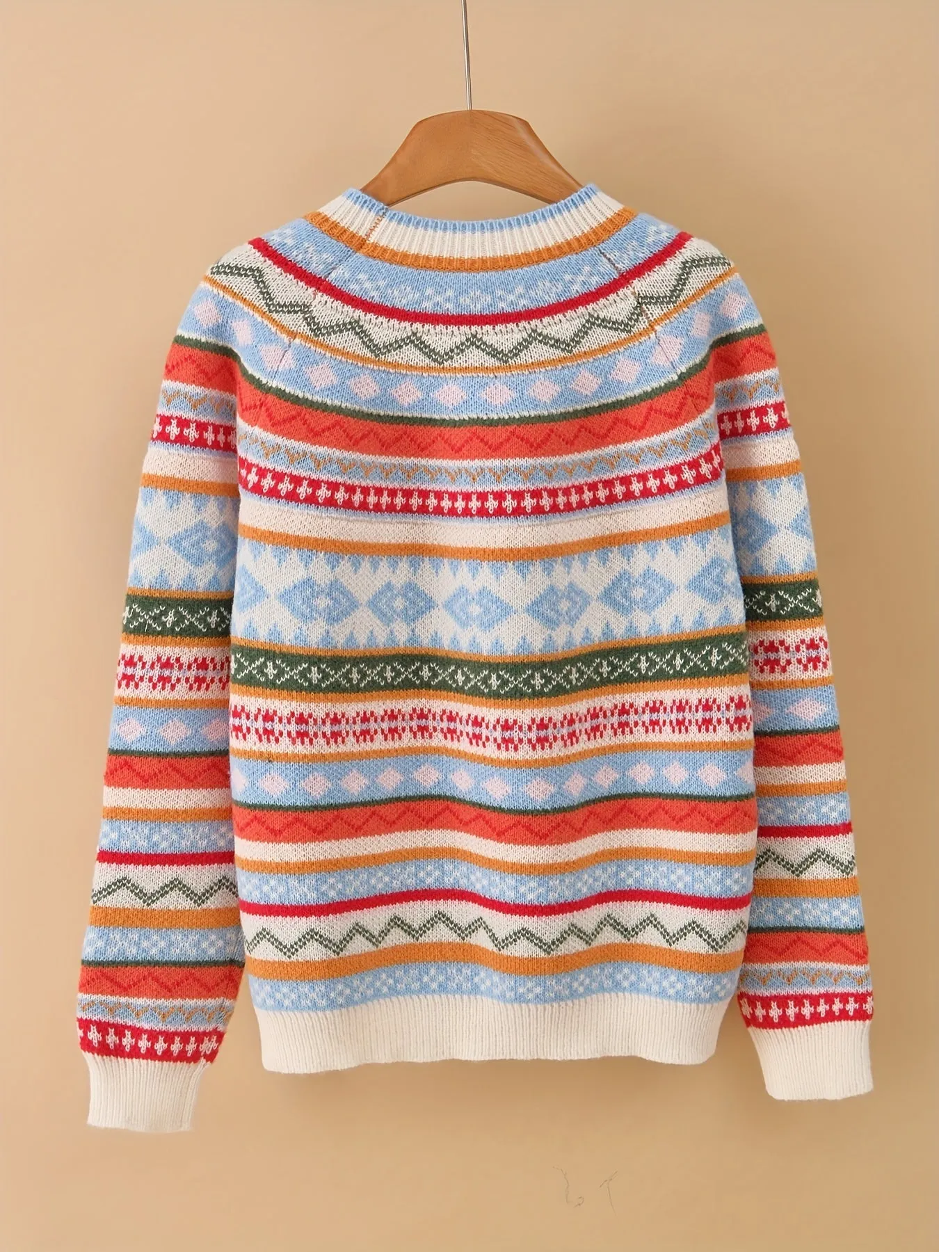 Eline | Geborgene Retro Strickjacke