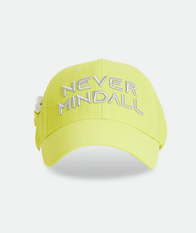 Embossed Lettering Ball Cap