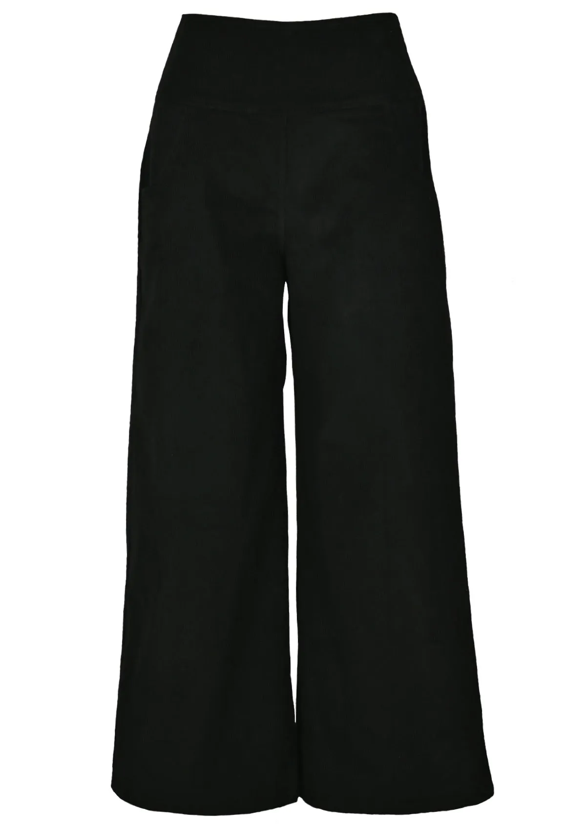 Esta Corduroy Pants Black