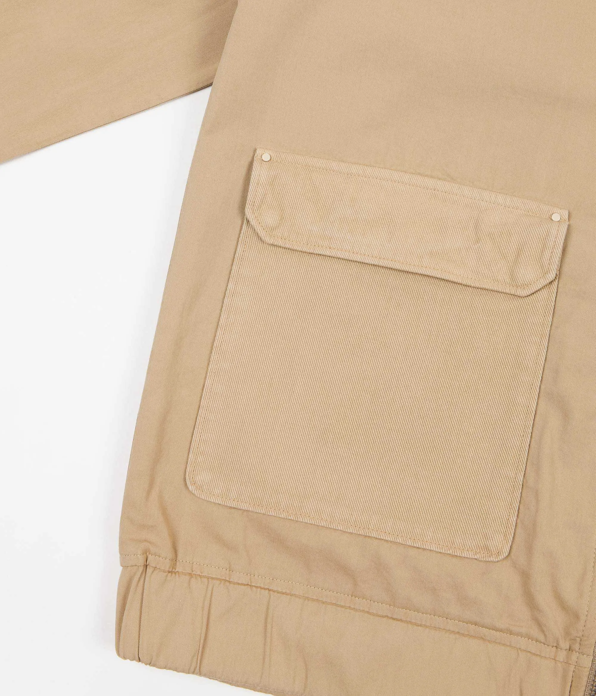 Folk Utility Bomber Jacket - Sand