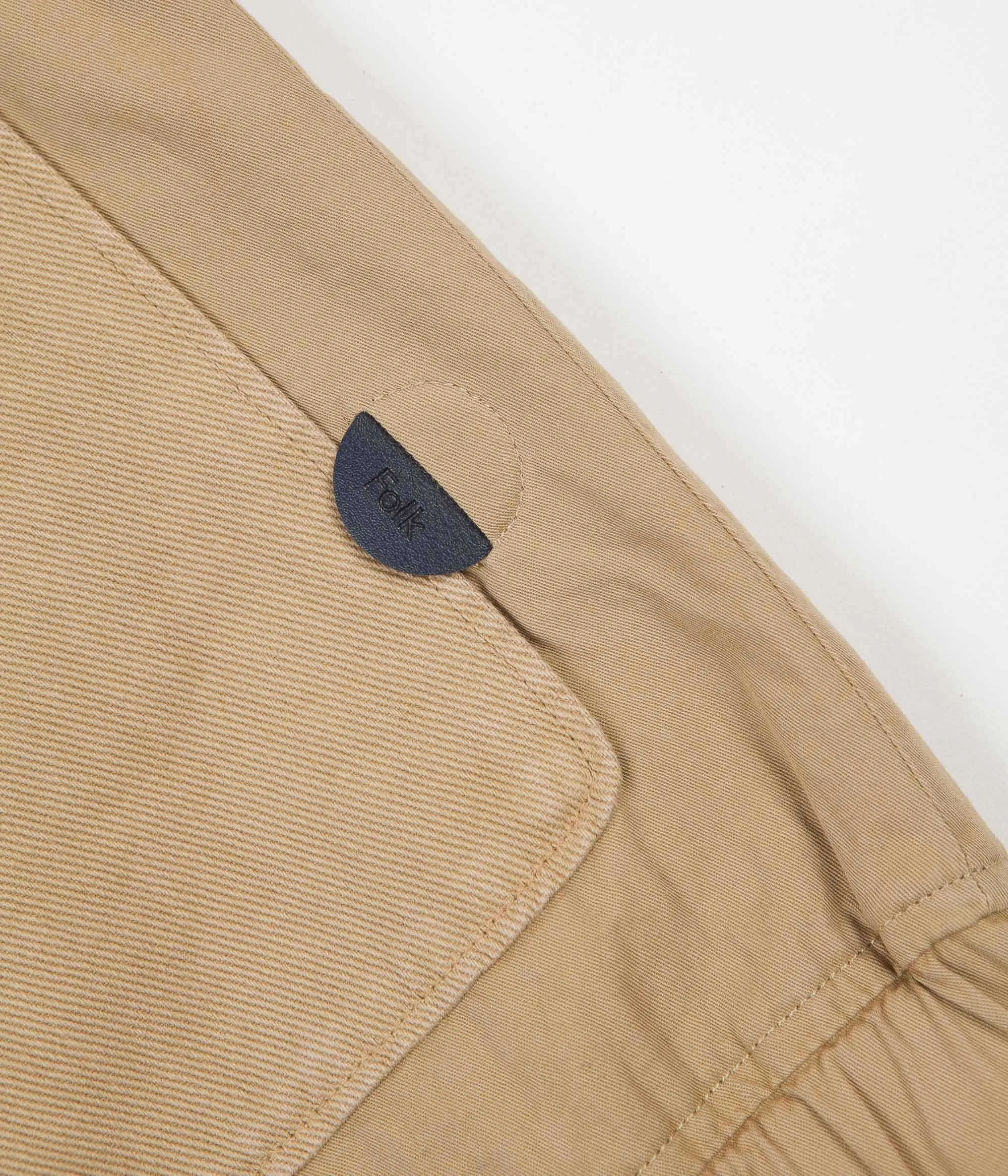 Folk Utility Bomber Jacket - Sand