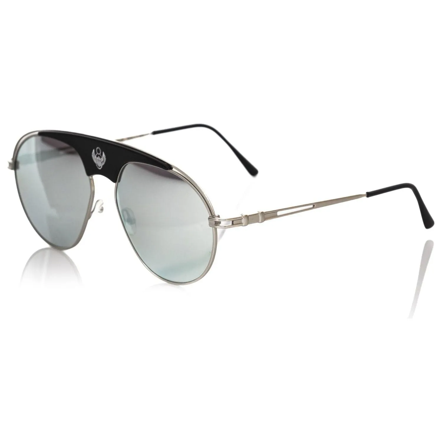 Frankie Morello Multicolor Metallic Men Sunglass