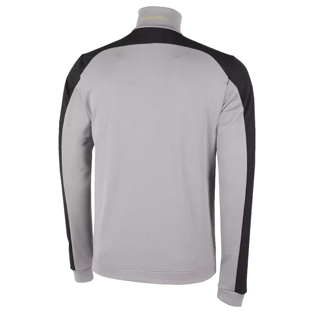 Galvin Green Dwight Insula Pullover - Sharkskin/Black/Yellow