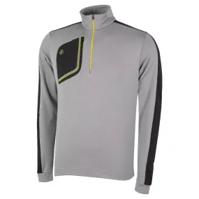 Galvin Green Dwight Insula Pullover - Sharkskin/Black/Yellow