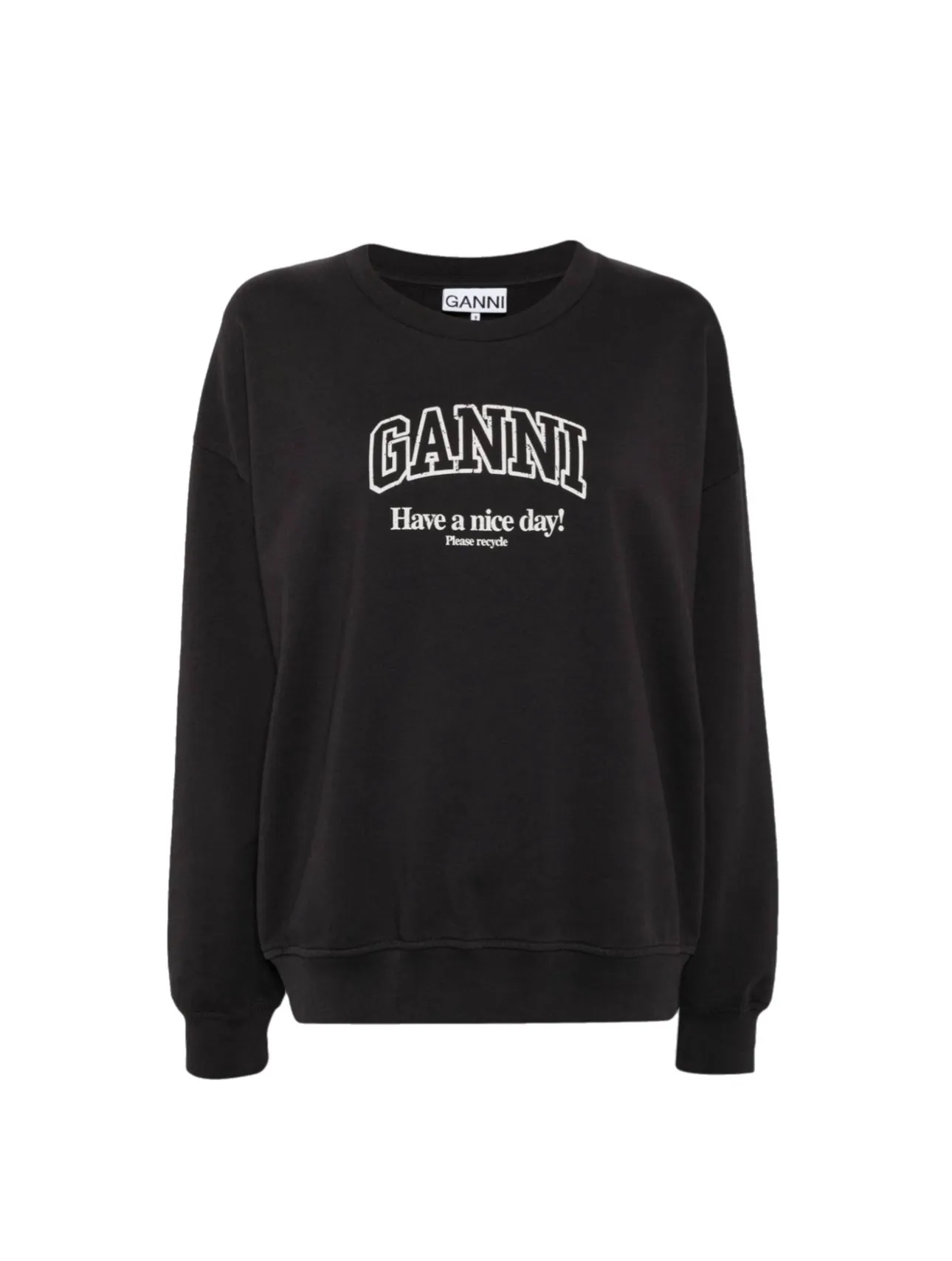 Ganni Isoli Phantom Oversized Sweatshirt