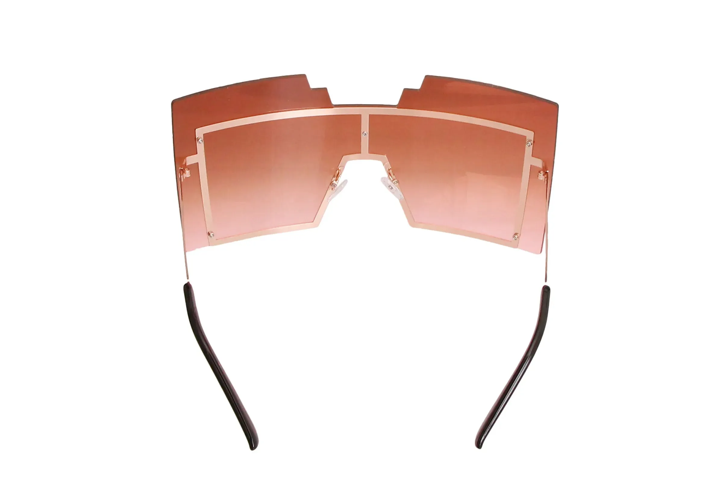 Geometric Shield Sunglasses