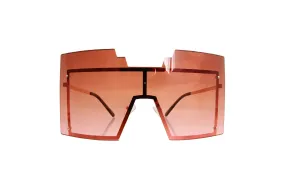 Geometric Shield Sunglasses