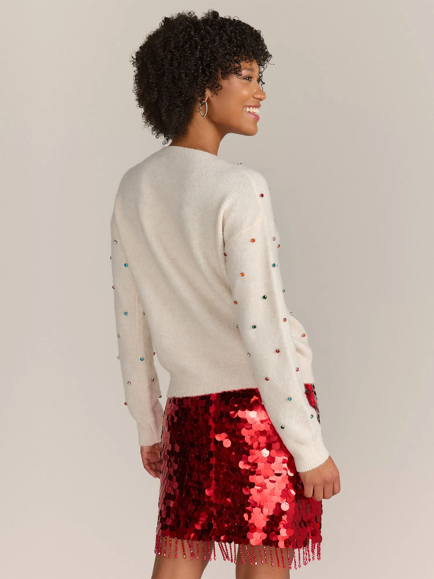 Gilli Crystal Embellished Pullover - Brands We Love