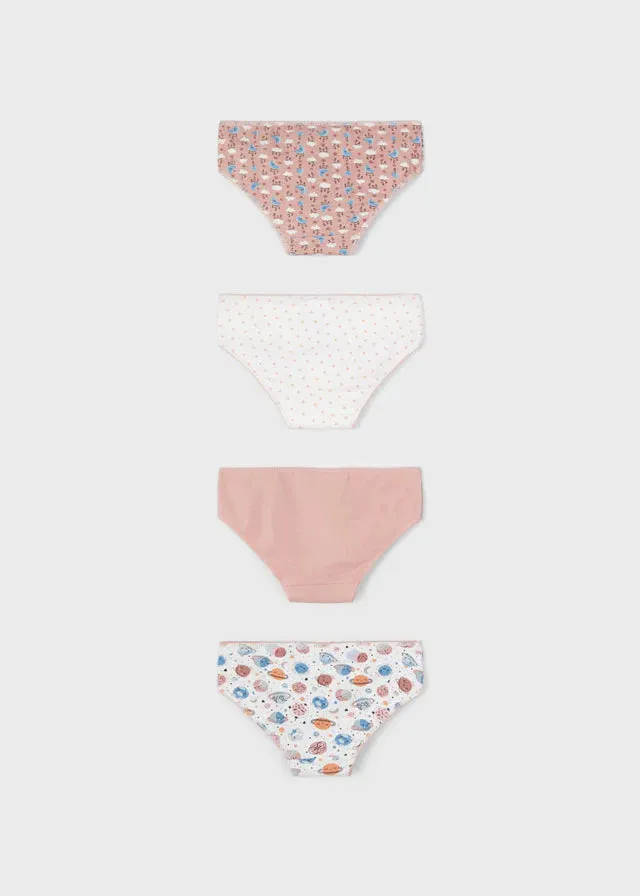 Girl's 4-Piece Underwear Set | Mayoral