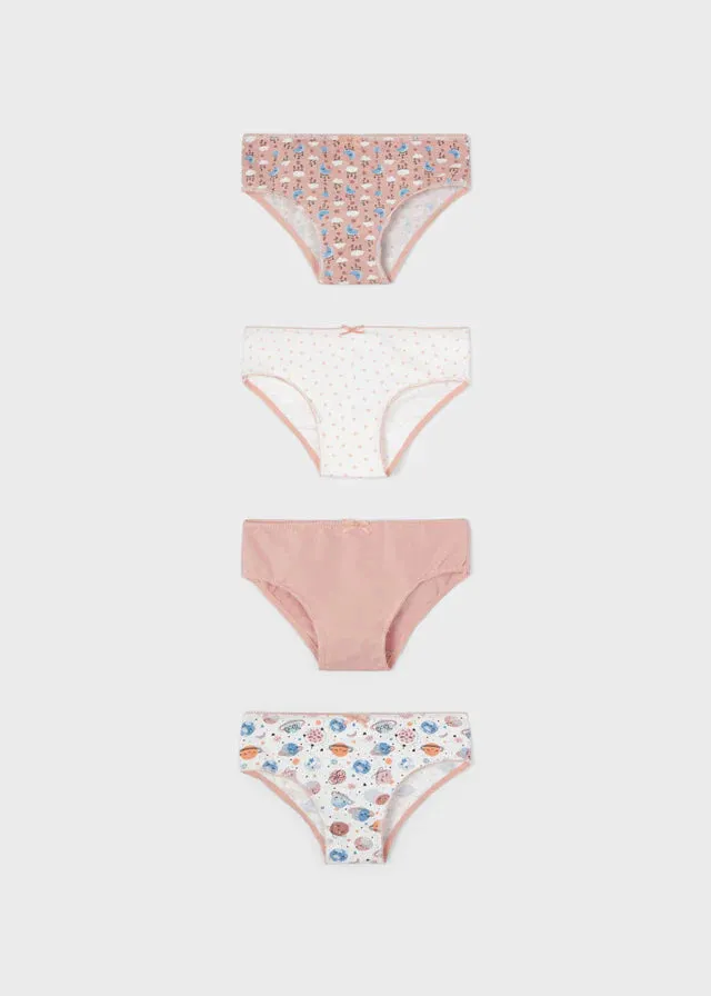 Girl's 4-Piece Underwear Set | Mayoral