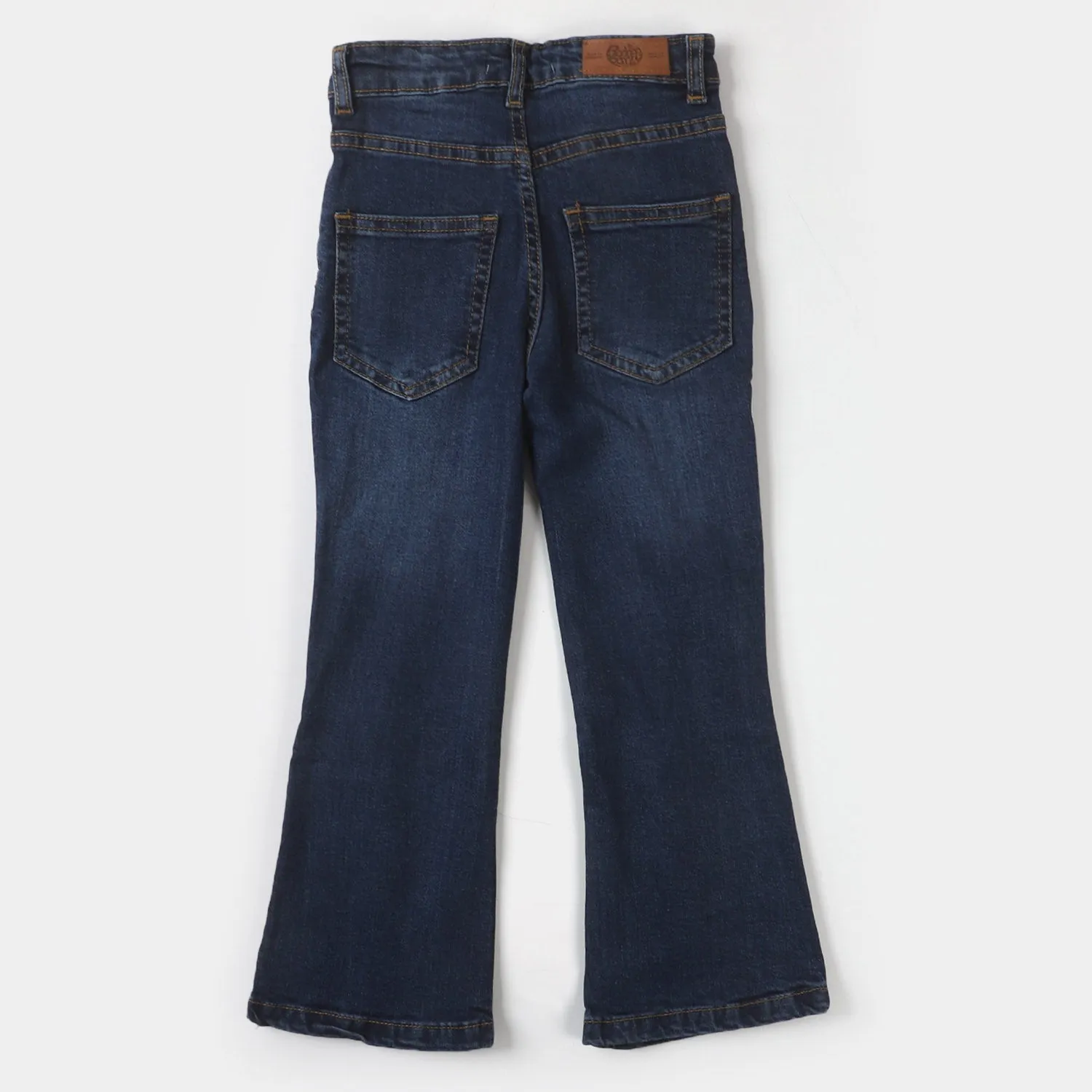 Girls Pant Denim Be Kind - Mid Blue