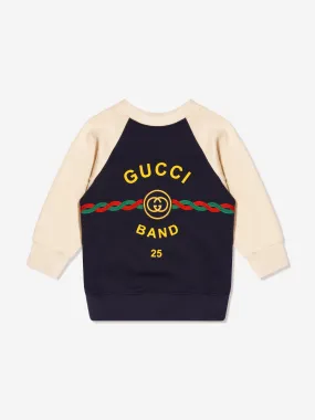 Gucci Baby Embroidered Logo Sweatshirt