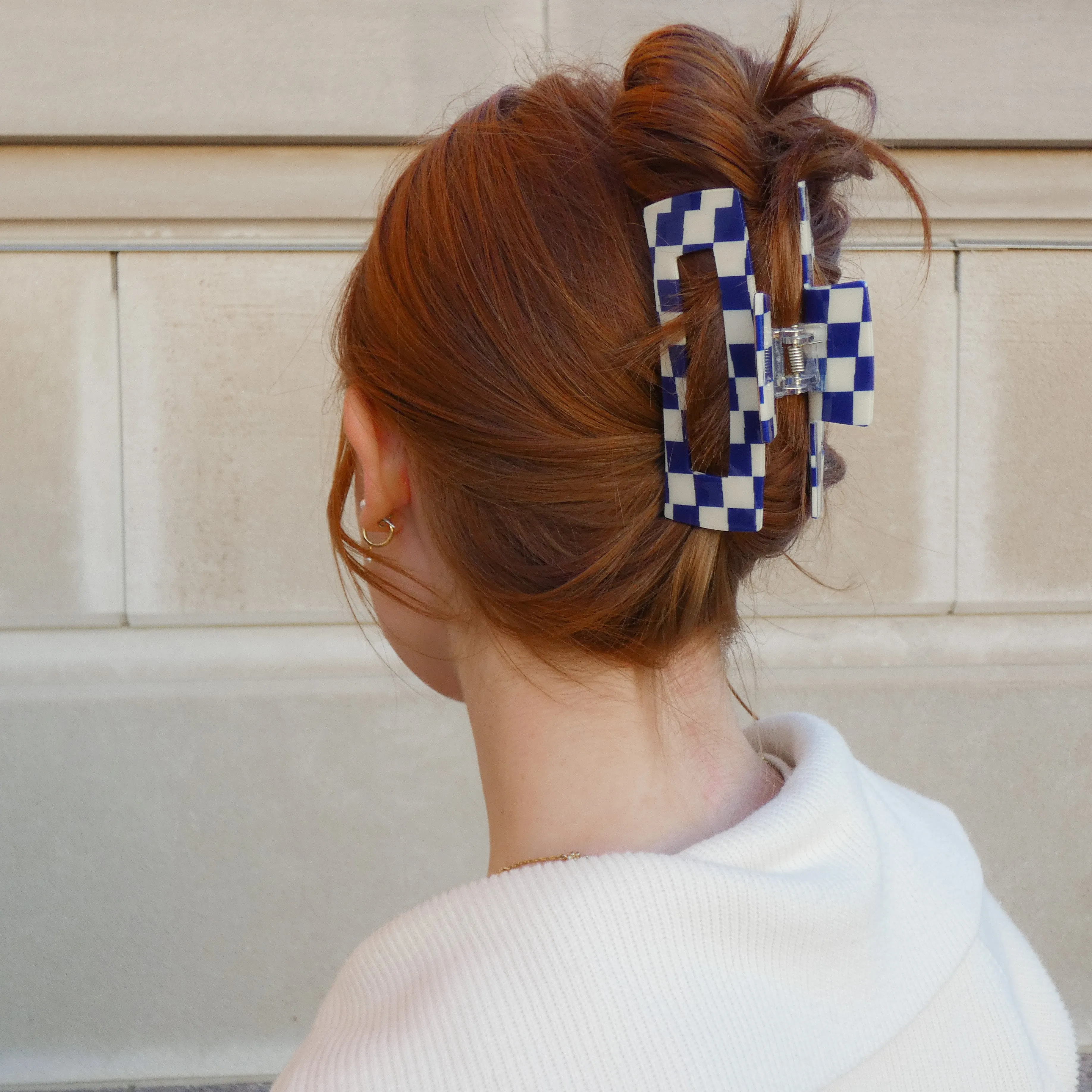 Hair Claw | Checkered