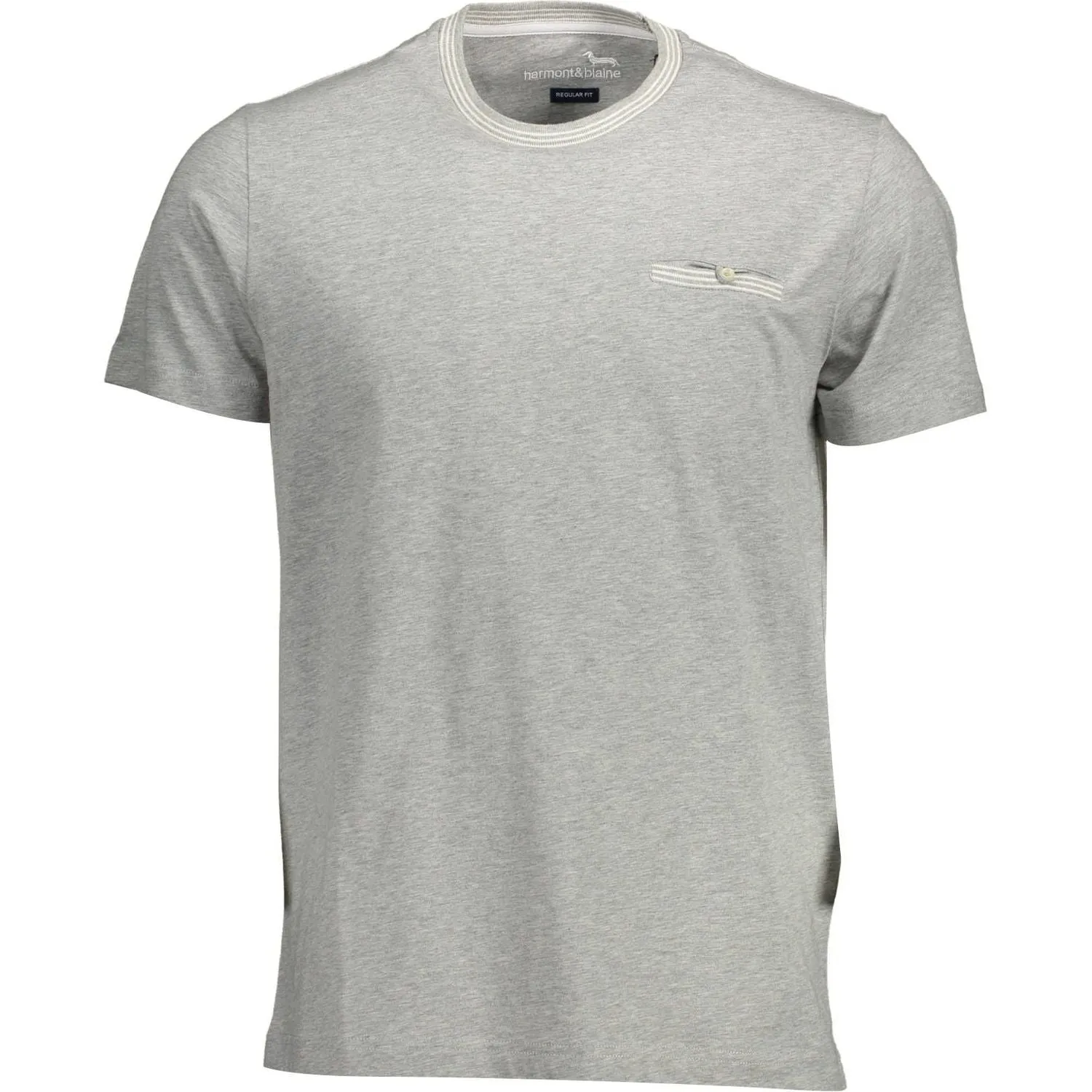 Harmont & Blaine Gray Cotton Men T-Shirt