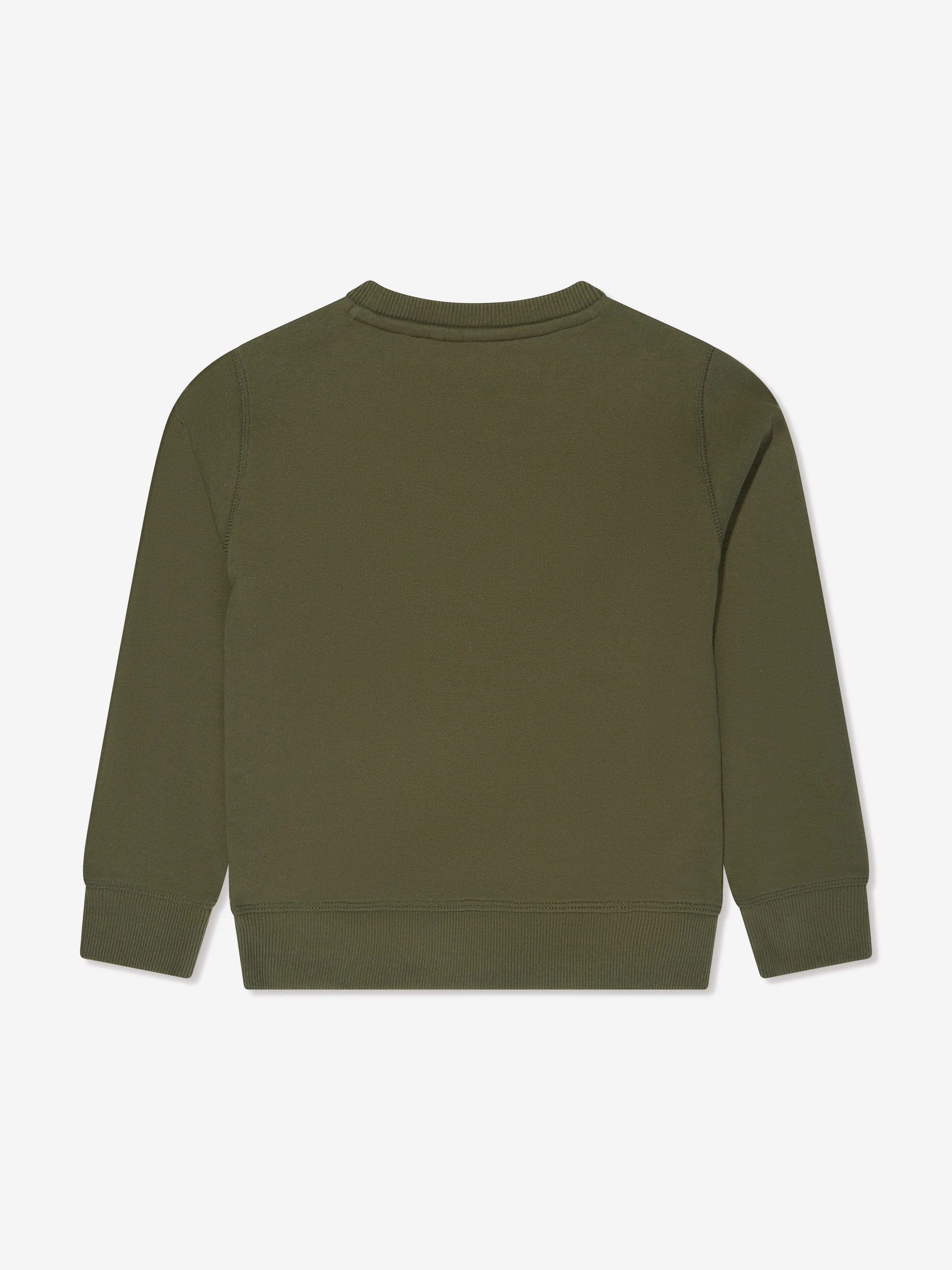 Hugo Boys Logo Sweatshirt in Green