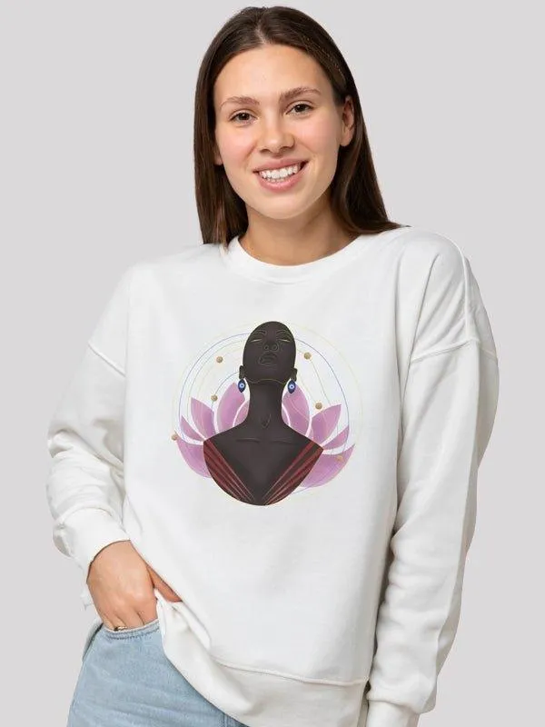 Indriyas White Women's Sweatshirt