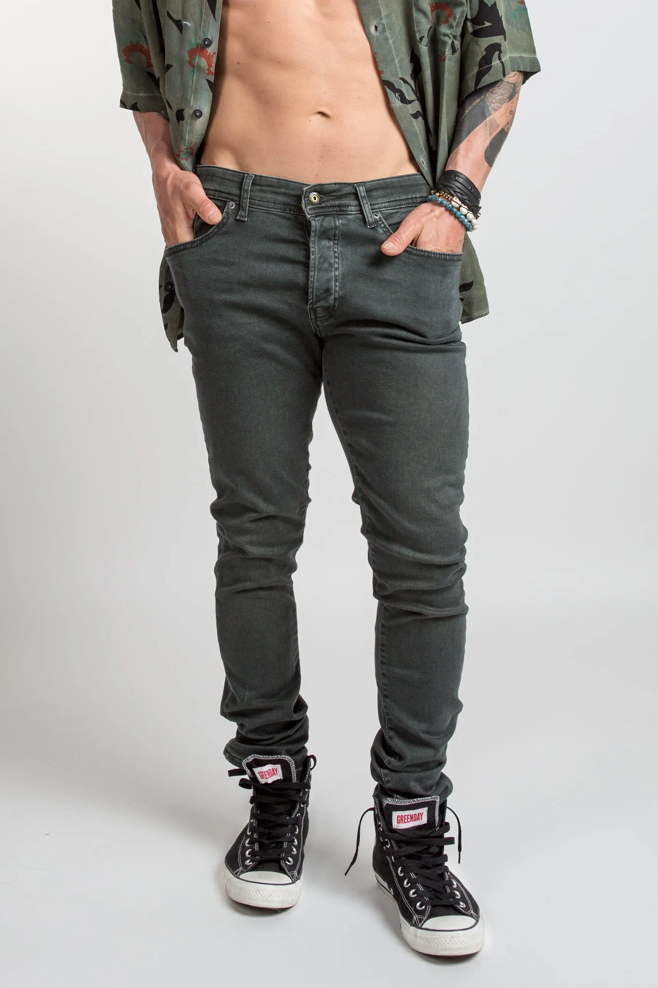 Integral Light Denim - Deep Green