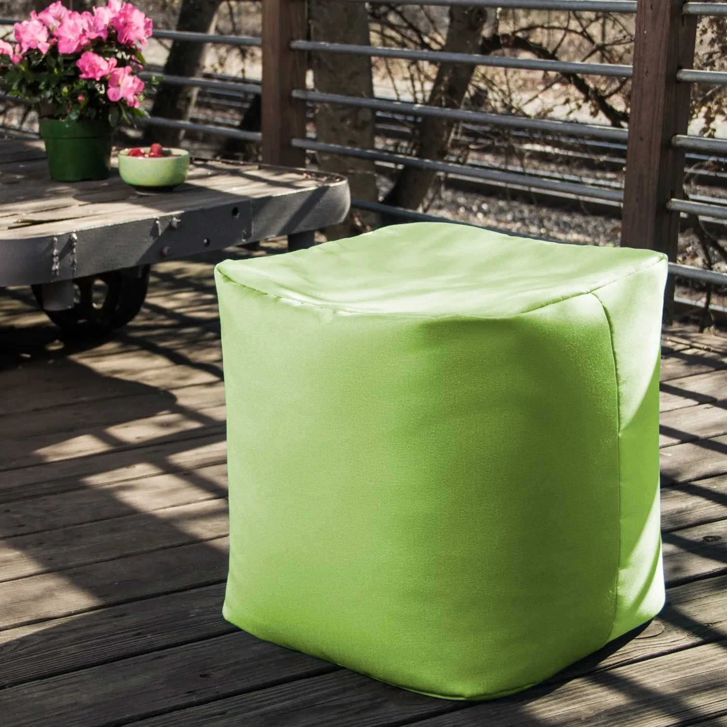 Jaxx Luckie Outdoor Patio Bean Bag Ottoman