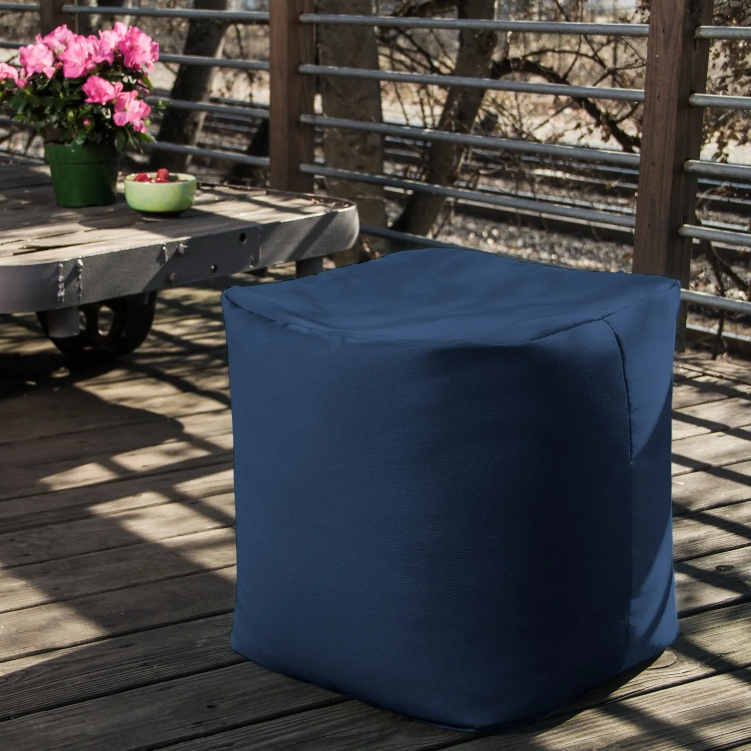 Jaxx Luckie Outdoor Patio Bean Bag Ottoman