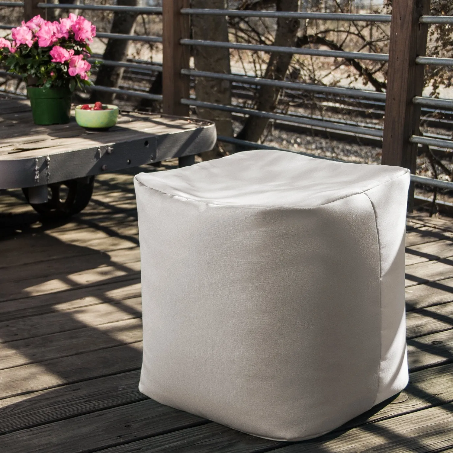 Jaxx Luckie Outdoor Patio Bean Bag Ottoman