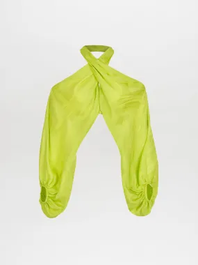 Juno Blouse Verde Lime