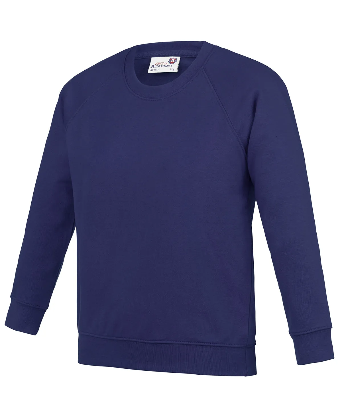 Kids Academy raglan sweatshirt | Academy Purple