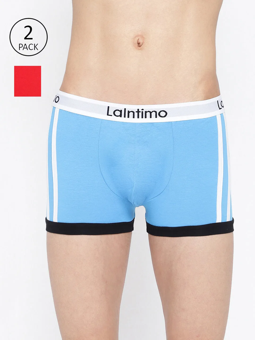 La Intimo Body Boost Striped Trunk (Pack of 2)