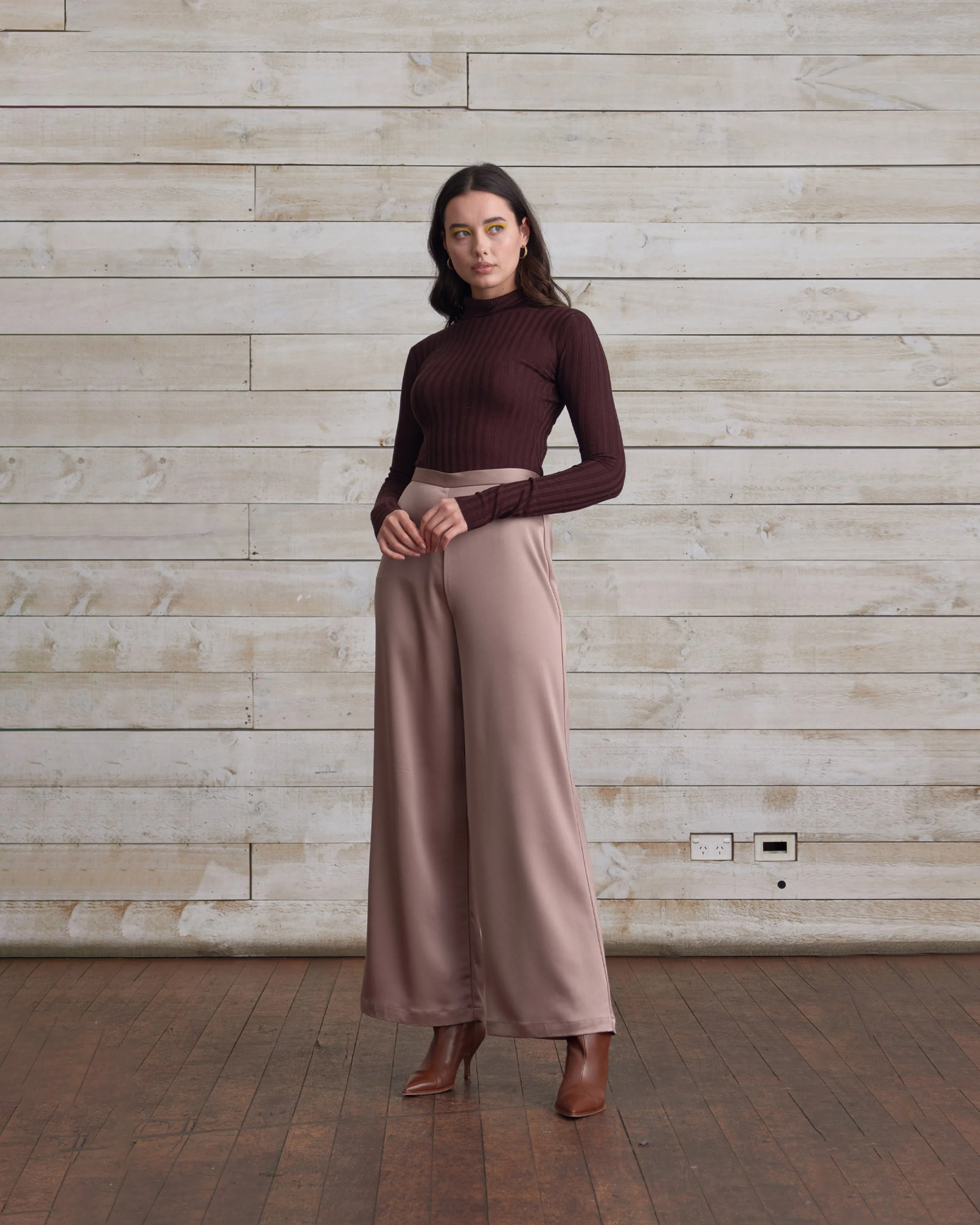 LARK TURTLENECK LONG SLEEVE TOP JAVA