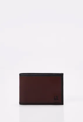 Leather Classic Wallet With Removable Card Holder