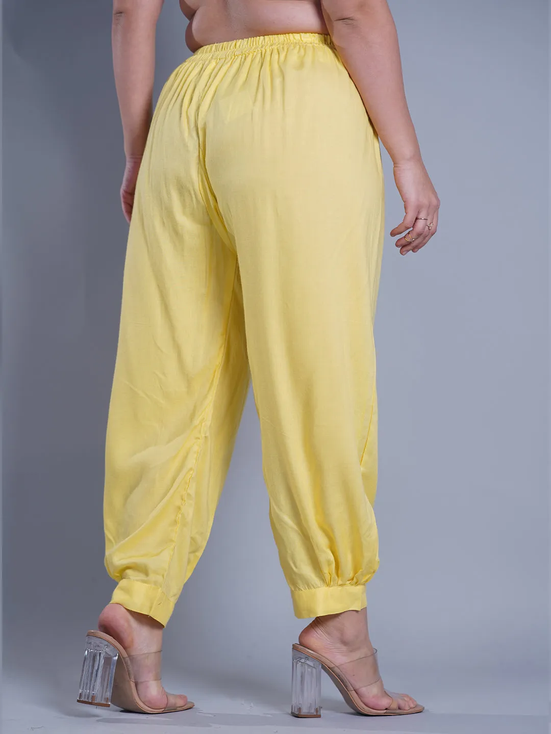 Lemon Rayon AfghaniSalwar