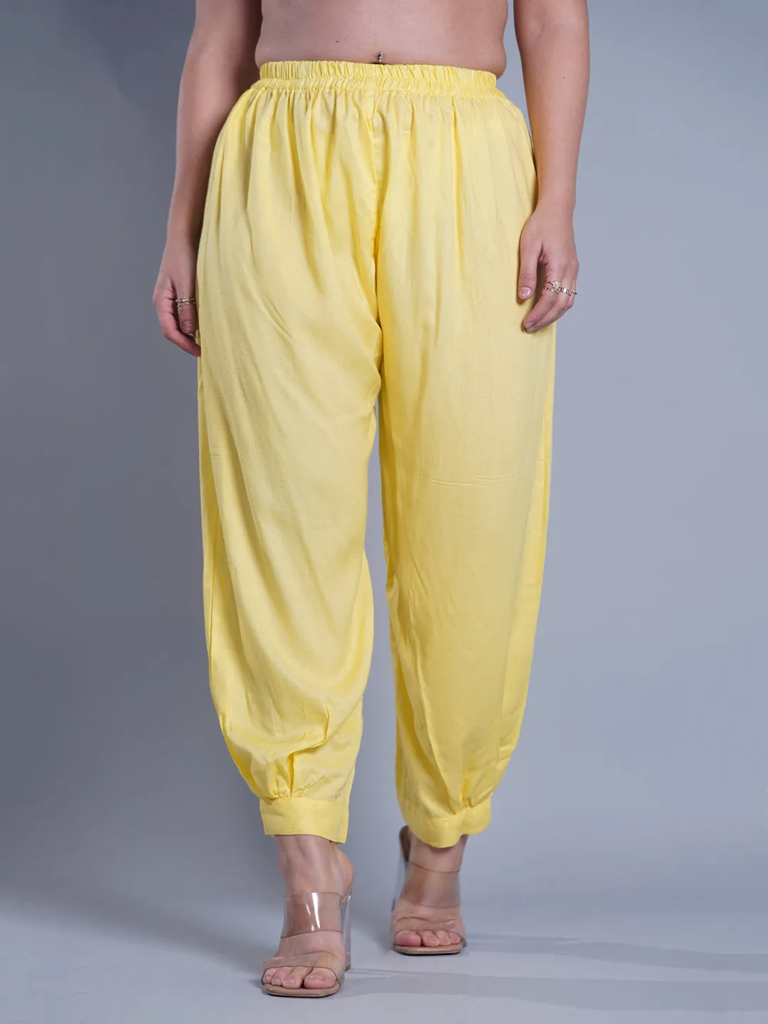 Lemon Rayon AfghaniSalwar