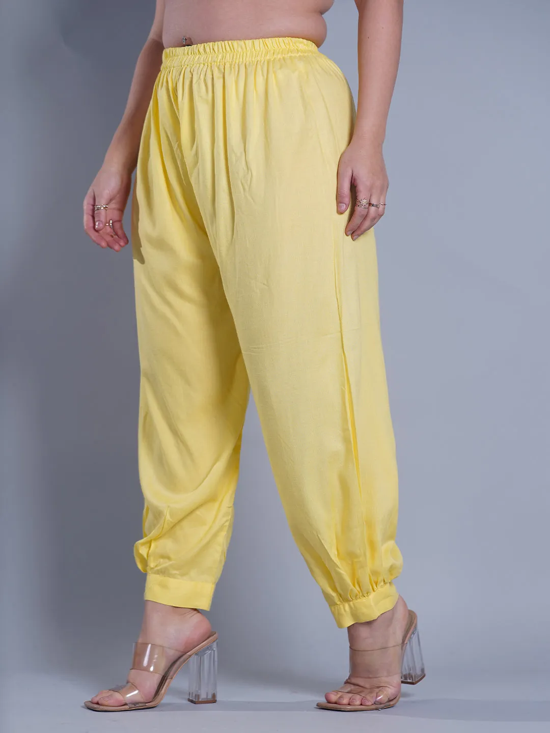 Lemon Rayon AfghaniSalwar