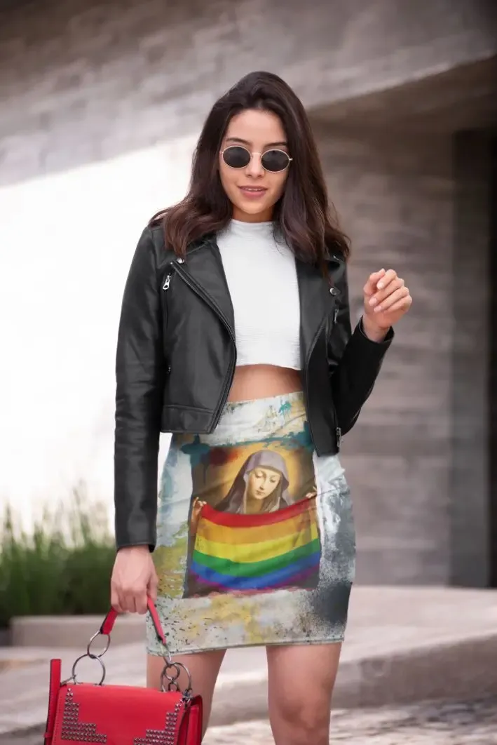 LGBTTTIQ Pencil Skirt