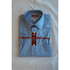 Light Blue Tour/Athletic Fit Dress Shirt