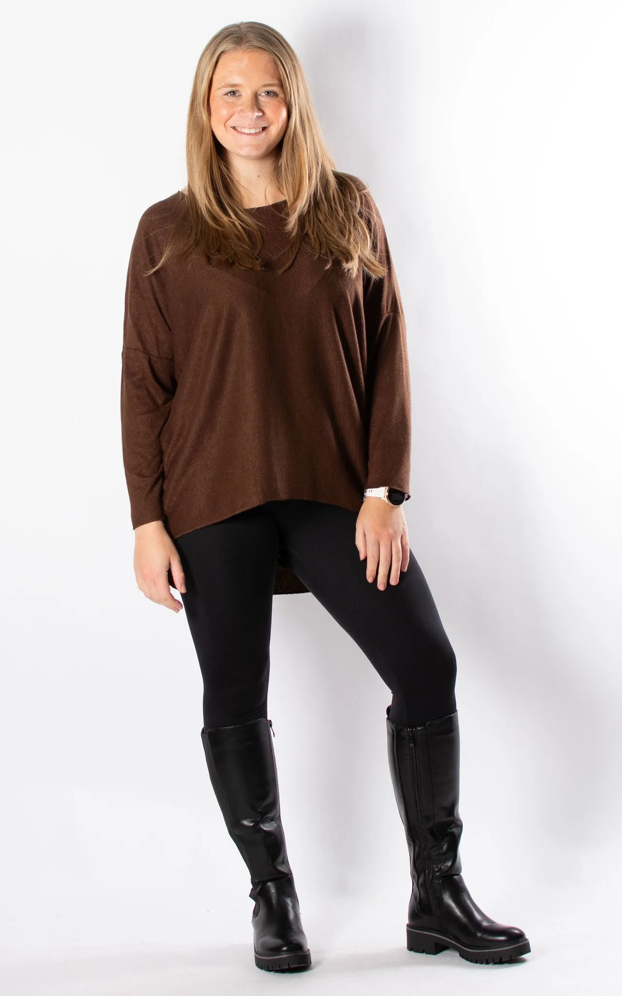 Lola Soft Knit | Chocolate