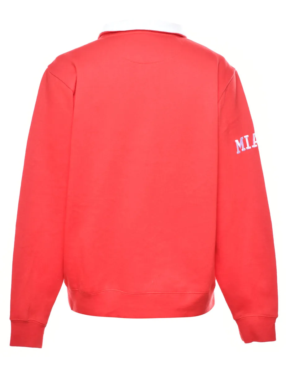 M Embroidery Sweatshirt - S