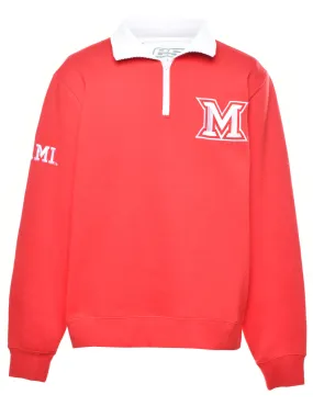 M Embroidery Sweatshirt - S