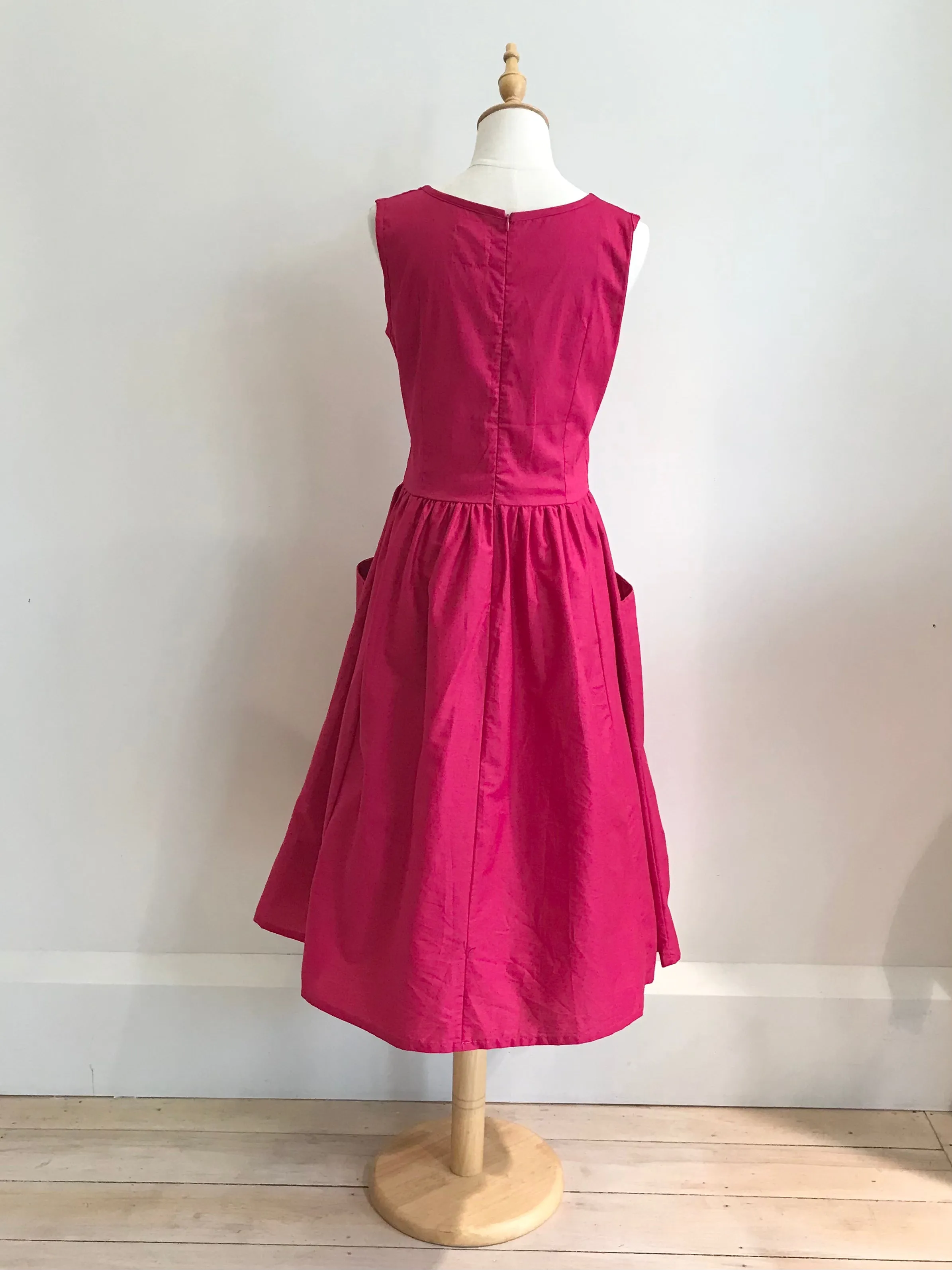 Magenta Charlie Dress