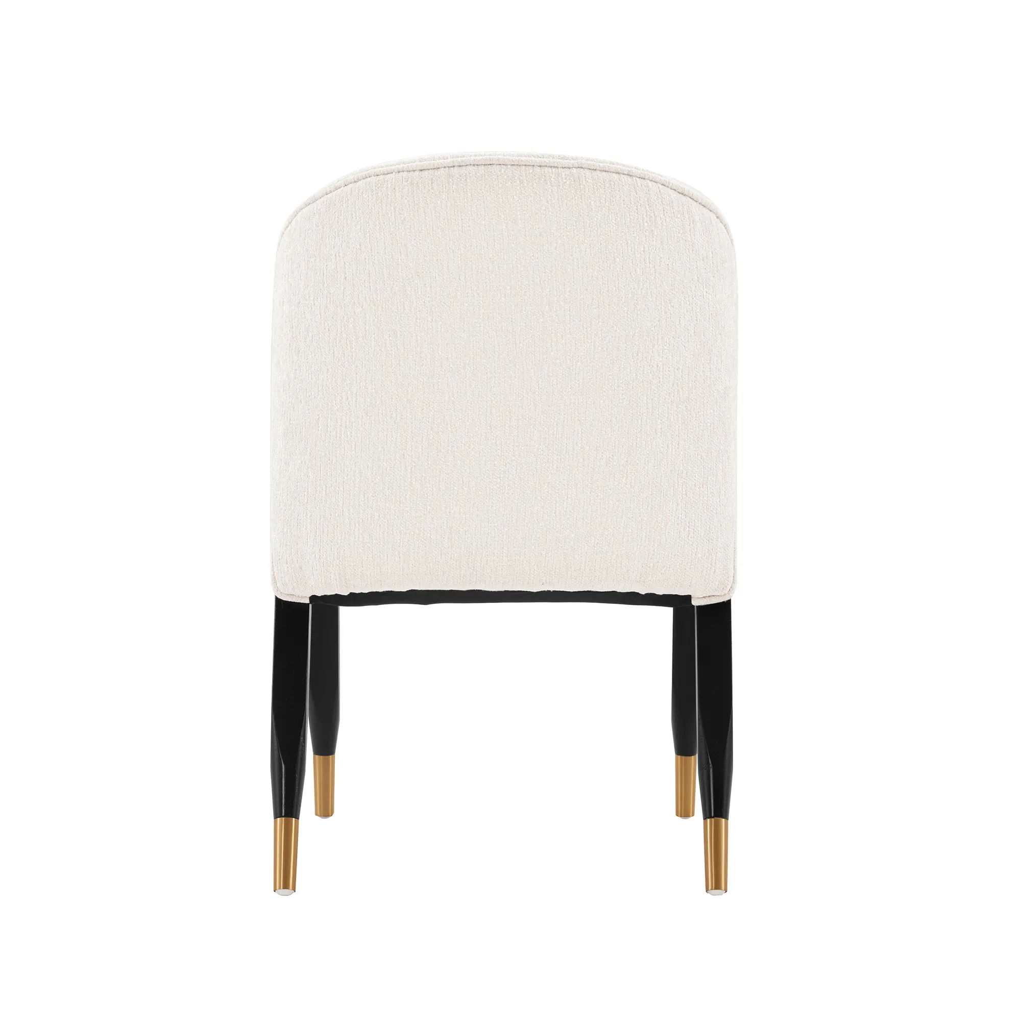 Manhattan Comfort Modern Ola Boucle Dining Chair in Cream