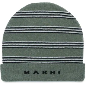 Marni Deep Lichen Green Hat