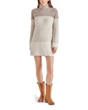 MEGHAN SWEATER DRESS NATURAL