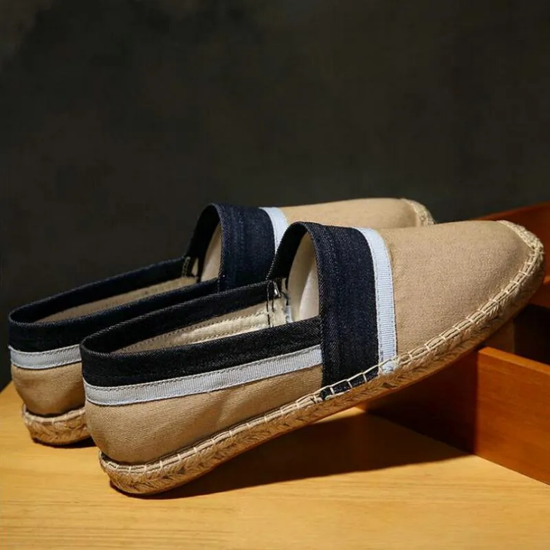 Men's Casual Canvas Hemp Shoes