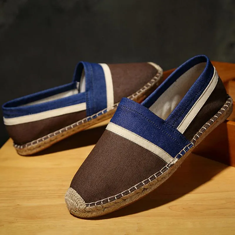 Men's Casual Canvas Hemp Shoes