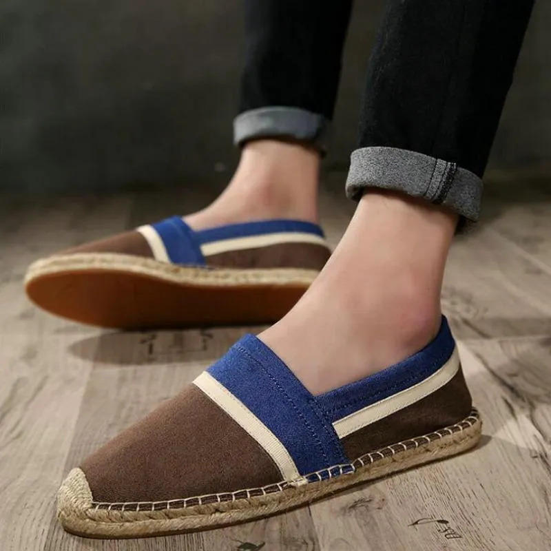 Men's Casual Canvas Hemp Shoes