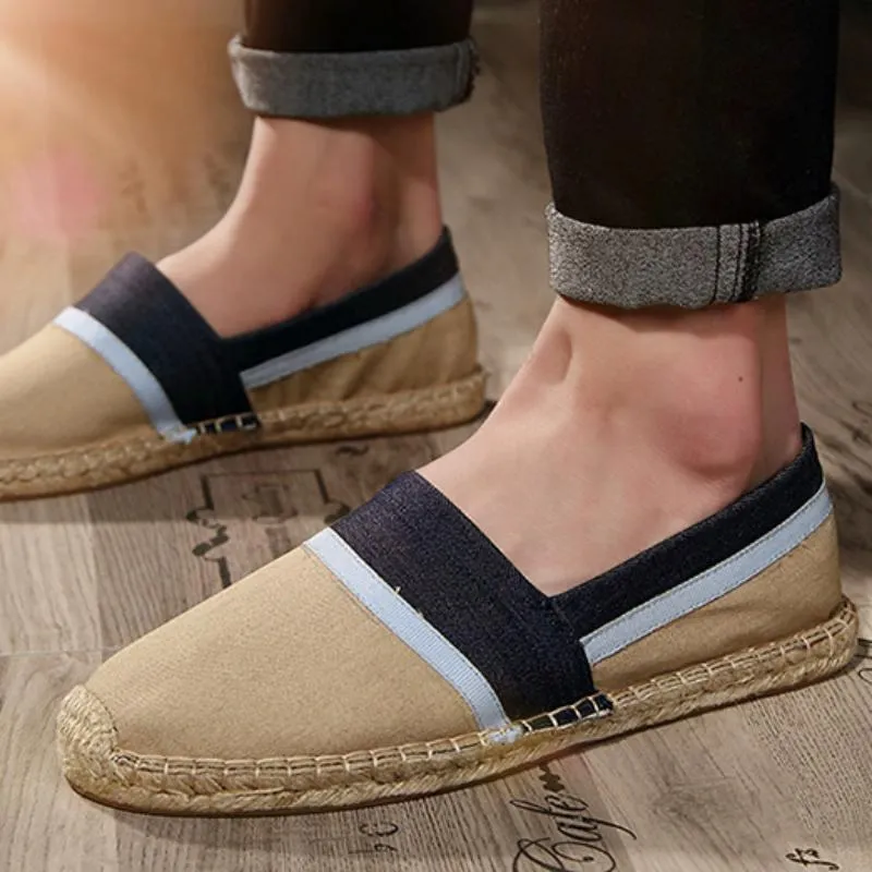 Men's Casual Canvas Hemp Shoes