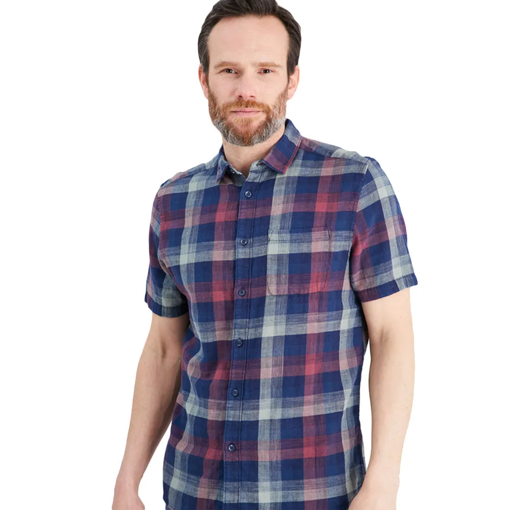 Men's Plaid Dress Shirt,Multi