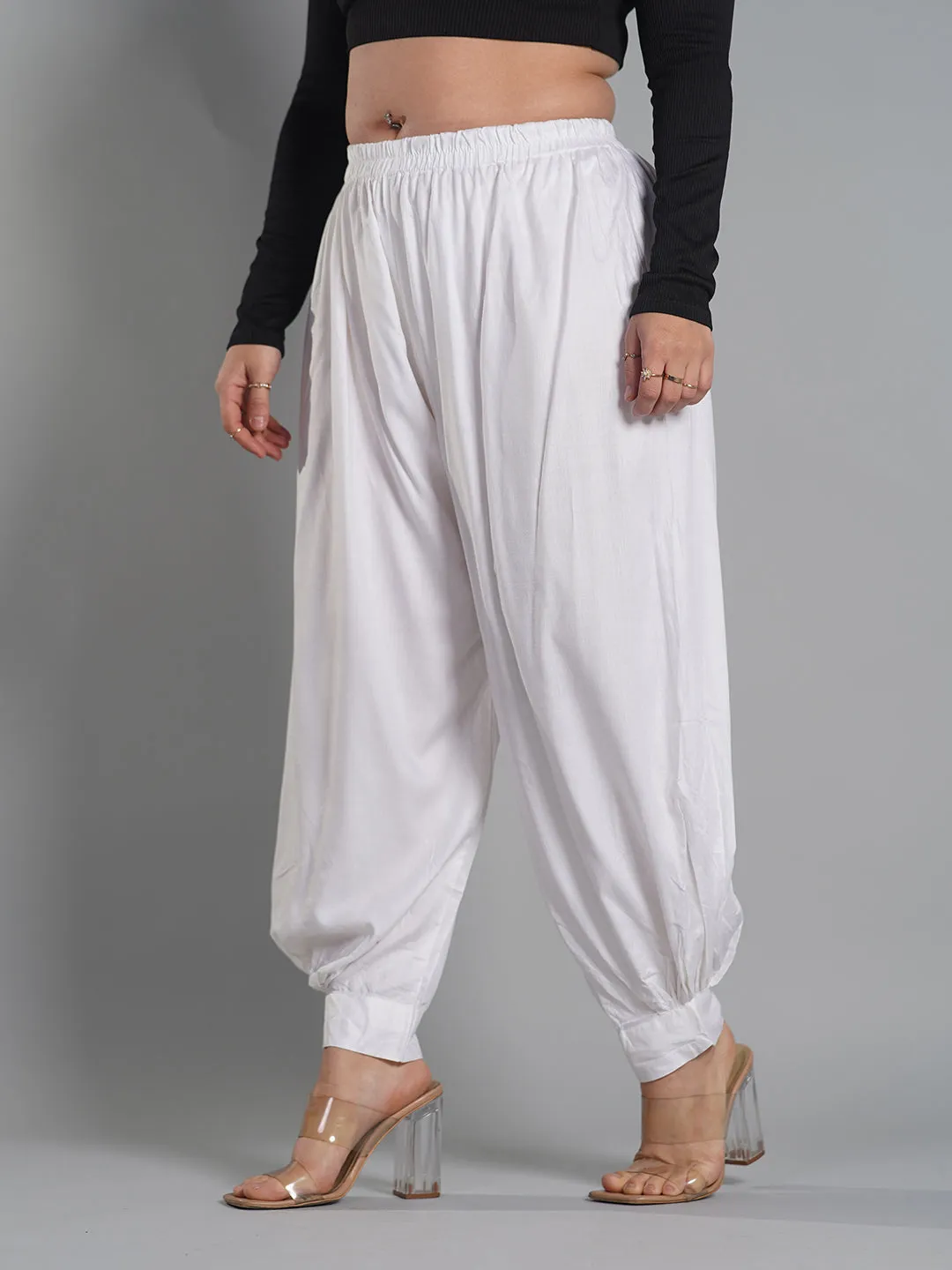 Milkywhite Rayon AfghaniSalwar